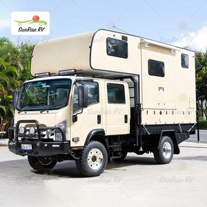 Camper SunRise RV Camión cama personalizado Camper Slide-on campers <span class=keywords><strong>IVECO</strong></span> <span class=keywords><strong>Daily</strong></span> Motothome 4X4 Camper slide-out - Product Image 3