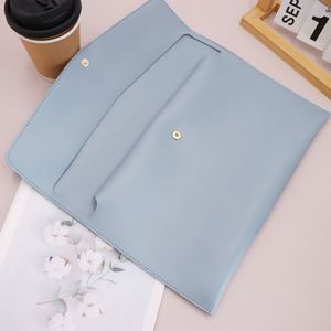 RTS PU Leather Promotional Envelope Document Holder <b>A4</b> File <b>Folder</b> Organizer Waterproof Portfolio Laptop Sleeve Business Gifts - Product Image 2
