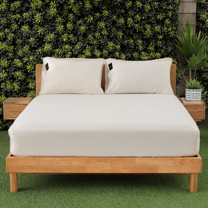 미국 크기 맞는 접지 침대 시트 15% 실버 방호 직물 접지 코드 염증을 감소 OEKO 인증 호텔 - Product Image 1