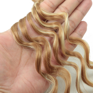 Cabello Boho para Trenzas, 18 Pulgadas, Cabello Rizado para Crochet, Trenzas de Ondas Profundas, Rizos Bohemios - Product Image 4