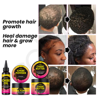 Oalen Private Label Soins capillaires 100% naturels à base de poudre et de beurre de Chebe, produits capillaires Chebe pour la croissance