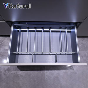 Vitafurni, venta al por mayor de muebles, armarios de cocina y accesorios, armario extraíble de aluminio, organizador, cesta, estante para platos para Cocina - Product Image 5