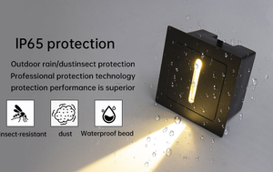 Led bước đèn chân ánh sáng Die-cast nhôm + PC hiện đại ngoài trời 3000K/4000k không thấm nước IP65 85-265V CE ROHS - Product Image 3