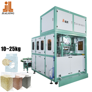 High-Speed 25Kg/20Kg Semi-Automatische Bagger 320bph Zes Zijde Vacuüm Verpakkingsmachine Voor Bulk Tofu Bentoniet Kattenbakpapier Zakje - Product Image 1