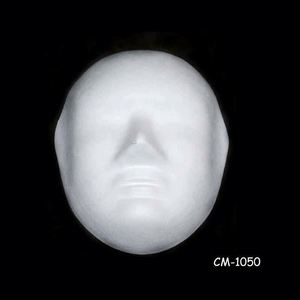 Maschera CM-1045 per il viso all'ingrosso bianco di Halloween maschera di carta per la decorazione - Product Image 5