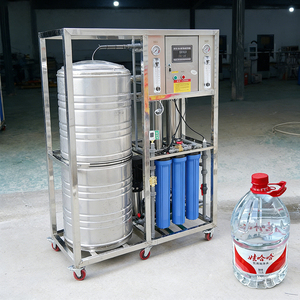 Unidad de Ósmosis Inversa Industrial de 500L/H para el Mercado de Carnes con Certificación CE, Tanque de Presión de 300L, 2 Membranas - Product Image 6