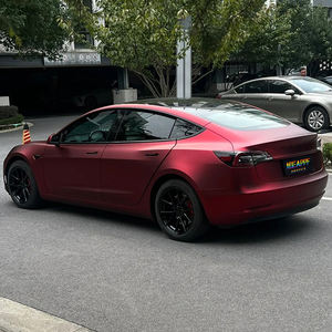 Película de cambio de color Envoltura de color Vinilo Mate Rojo Película de coche Envoltura Protección Películas decorativas - Product Image 2