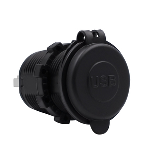 IP66 không thấm nước LED vòng ánh sáng 12V/24 Volt kép <span class=keywords><strong>USB</strong></span> <span class=keywords><strong>4.2A</strong></span> Sạc Adapter bìa cho xe máy xe buýt tối ưu OTP cho máy tính xách tay máy ảnh - Product Image 3