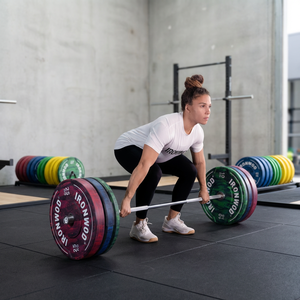 Nuovo Design Set di Piastre <span class=keywords><strong>Pesi</strong></span> in Gomma per Sollevamento <span class=keywords><strong>Pesi</strong></span> - Product Image 6