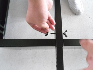 Juego de dormitorio de hotel, cama de metal con plataforma ajustable, no necesita base completa, queen y king, barato - Product Image 3