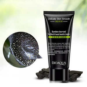 Mascarilla Facial Peel-off de Carbón de Bambú Bioaqua para Eliminar Puntos Negros, Marca Privada OEM - Product Image 3