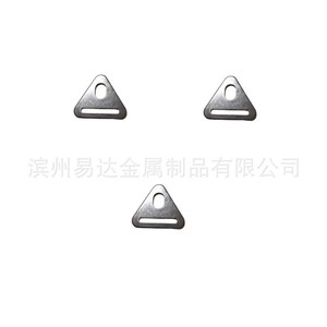 หัวเข็มขัดสแตนเลสทรงสามเหลี่ยม Eda ขนาด 25 มม. อุปกรณ์เต็นท์กลางแจ้ง อุปกรณ์เสริมตาข่ายบังแดด - Product Image 5