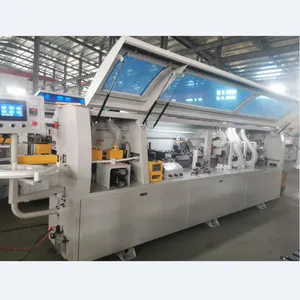 High Efficiency Edge Banding Machine Automatic Production Line For Panel Furniture Plywood Edge Bander For Sale In Australia