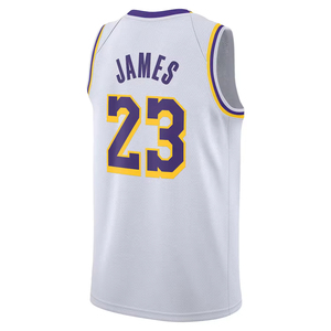 2026 Hommes Los Angeles # <span class=keywords><strong>Maillot</strong></span> de basket <span class=keywords><strong>LeBron</strong></span> James 23, logo brodé, vêtements de sport, uniforme respirant pour l'été - Product Image 3