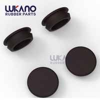 Bouchons en caoutchouc silicone réutilisables de 32mm pour la prévention de la poussière