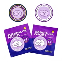Patchs de sommeil personnalisés, patchs pour une bonne nuit de sommeil, fabrication OEM sous marque privée, patchs d'aromathérapie aux huiles essentielles non tissés