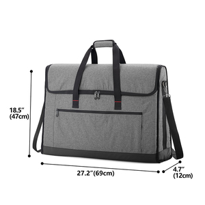 Étui de transport pour écrans de 24 à 27 pouces, sac de protection rembourré pour écran LCD, solution de transport pliable pour les voyages d'affaires et les déménagements - Product Image 2