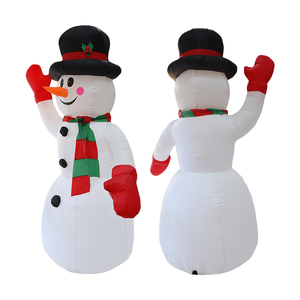 Fabrik Großhandel im Freien verwenden aufblasbare Weihnachten Schneemann Party <span class=keywords><strong>Blow</strong></span> <span class=keywords><strong>Up</strong></span> Schneemann Puppe Urlaub Dekoration - Product Image 5
