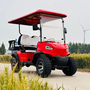 Voiture de golf électrique 4 places 2025, chariots homologués pour la route avec moteur 3kw et direction à gauche, vente bon marché du Nouvel An - Product Image 4