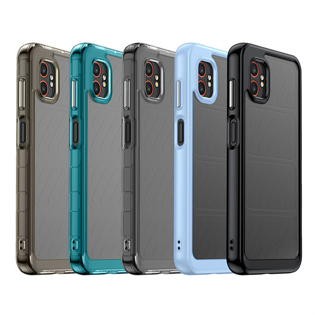 Luxury Acrylic Case for Samsung Galaxy S25 S24 S23 FE Edge Plus Ultra M36 M56 M55S Transparent Anti Yellowing Rugged Phone Cover