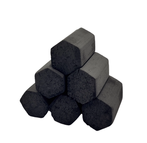 Charbon de coco Hexa Shisha Hookah Briquette, faible teneur en cendres, noir, haute teneur en calories, s'allume en 4 minutes - Product Image 5