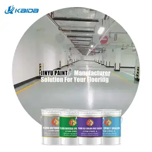 Basement Floor Coating Epoxy Concrete Floor Paint 2 Part Epoxy Resin Liquid Coating Invariable Color Customized