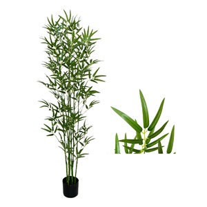 Pianta di Bambù Artificiale Decorativa in Plastica, Anti-UV, Ecologica, Durevole, per Eventi all'Aperto, Giardino Zen - Product Image 3