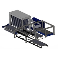 Sistema Automático de Carga y Descarga de Chapa Metálica, Solución de Manejo de Materiales CNC para Líneas de Doblado y Corte por Láser