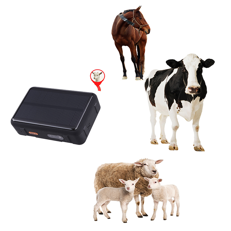 Ёмкий аккумулятор 9000 мА/ч, VJOY Корова Gps трекер с солнечной батареей, водонепроницаемый голосовой контроль для лошадь V34