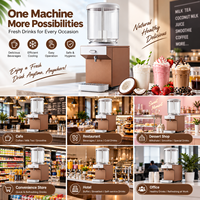 Distributeur de boissons froides commercial à une seule cuve, machine à mélanger les jus pour restaurant, bar, magasin de boissons