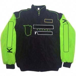 Hot Sale <strong>Vintage</strong> <strong>F1</strong> Men <strong>Jacket</strong> Embroidered Coat Biker Outfit Waterproof Breathable Streetwear Retro Motorcycle Racing <strong>Jacket</strong> - Product Image 6
