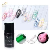 Vernis à ongles en Gel UV LED, effet encre marbrée, peinture acrylique pour Nail Art, Gel à fleurs