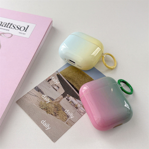 Funda Brillante con Degradado de Color para Auriculares Apple Airpods 2 3 4 Pro 2 3, Cubierta para Auriculares Inalámbricos - Product Image 3