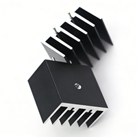 Dissipateur thermique en aluminium OEM, dissipateur thermique en aluminium personnalisé, prix d'usine, dissipateur thermique en aluminium 6063-T5