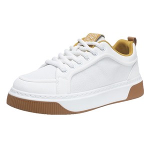 Baskets décontractées pour hommes à lacets en maille, motif dégradé sur la pointe, respirantes pour l'été, style Pékin, légères pour la marche, semelle intermédiaire en EVA, caoutchouc - Product Image 1