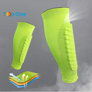 TopOne, correa de pierna de fútbol personalizada, almohadillas de soporte, manga de compresión de pantorrilla para fútbol, producto de alta calidad - Product Image 4