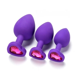 plug anal violet Enjox® BoomPro: Remote App-Controlled Electric Shock Butt Plug