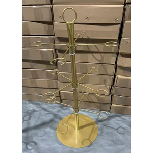 Porte-verre <span class=keywords><strong>à</strong></span> vin en métal noir support de comptoir support de verre <span class=keywords><strong>à</strong></span> vin suspendu en spirale peut contenir 12 <span class=keywords><strong>verres</strong></span> <span class=keywords><strong>à</strong></span> pied - Product Image 5