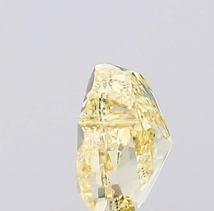 Vente en gros de 1 carat diamants cultivés en laboratoire VVS pierre précieuse jaune synthétique DEF certifiée IGI coupe cœur - Product Image 2