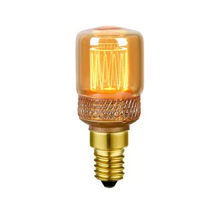Fábrica al por mayor E14 Edison Bombillas LED Iluminación blanca cálida Decoración Bombillas pequeñas