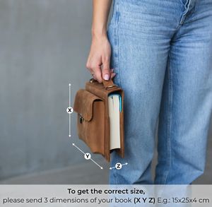 Handmade <span class=keywords><strong>Leather</strong></span> Bible Bag para As Mulheres Special Purpose Case com Alça Presente Cristão Personalizado - Product Image 5