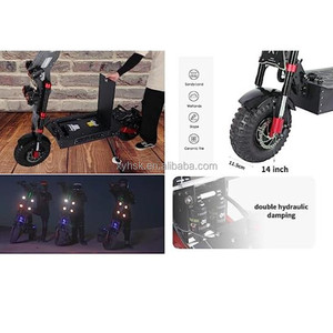 Meilleure Vente <span class=keywords><strong>Trottinette</strong></span> <span class=keywords><strong>Électrique</strong></span> Pliable à Grande Vitesse (85 km/h) avec Pneus Larges, Autonomie de 100 km pour l'Exploration Urbaine - Product Image 6