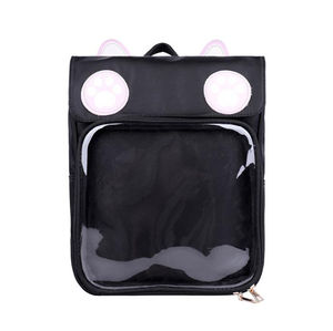 Petit sac Ita quantité minimale de commande forme animale célèbre sac à dos Ita personnalisé de concepteur sac avec fenêtre transparente - Product Image 1