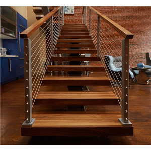 Kits de garde-corps en fil métallique pour terrasse extérieure, système de <span class=keywords><strong>balustrade</strong></span> en câble en acier inoxydable à tension - Product Image 2