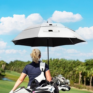UV Protect Golf <b>Umbrella</b> Sunproof Golfer <b>Umbrella</b> Custom logo Wholesale Large Fiberglass Custom Golf <b>Umbrella</b> As Business Gift - Product Image 3