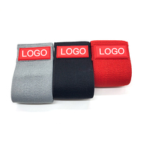 Logotipo personalizado de Pilates Natural, banda de bucle de resistencia, cómodo, elástico, fisioterapia, Círculo de cadera, Material de tela de entrenamiento