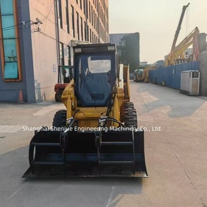 Cargadora de Ruedas Pequeña Caterpillar 226B Usada a Bajo Precio, Maquinaria de Construcción de 2 Toneladas, Cargadora Cat 226B 246B 246D con Pocas Horas de Uso - Product Image 6