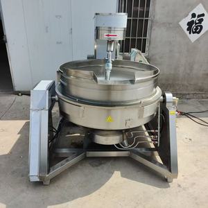 <span class=keywords><strong>Olla</strong></span> Industrial de Doble Pared de Acero Inoxidable con Función de Inclinación, Calentamiento y Mezcla, Antiadherente, Apta para Alimentos, 220V - Product Image 4