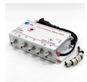 <span class=keywords><strong>Amplificateur</strong></span> répartiteur de télévision par câble 20dB <span class=keywords><strong>amplificateur</strong></span> de Signal d'<span class=keywords><strong>antenne</strong></span> de télévision numérique équipements de télévision à domicile 45Mhz à 860MHz prise ue 220V - Product Image 1