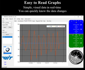 Witmotion HWT101CT-RS232 Độ Chính Xác Cao Máy Đo Độ Nghiêng IP67 Không Thấm Nước Mems Công Nghệ Cảm Biến Để Đo Z-Trục Góc - Product Image 4